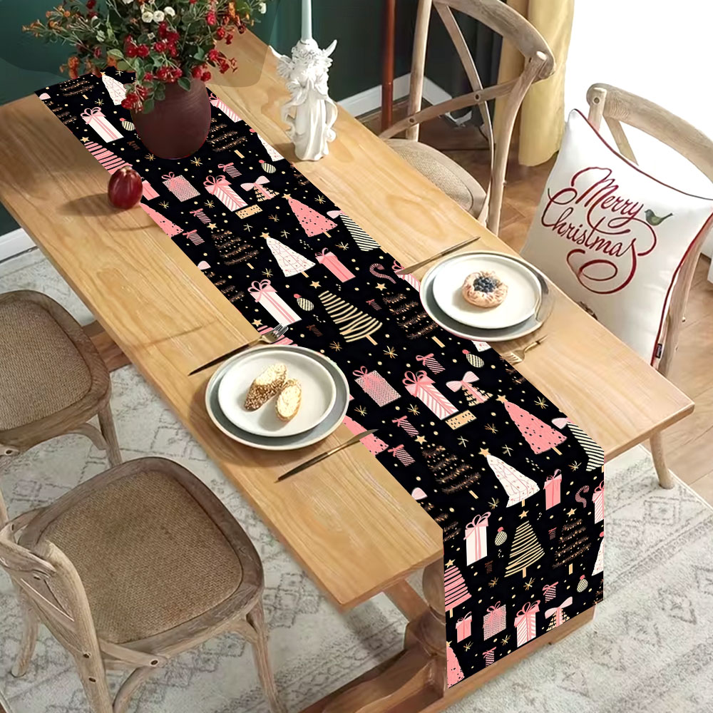 Christmas Table Runner Pink Xm - Christmas Table Runner recension och pris