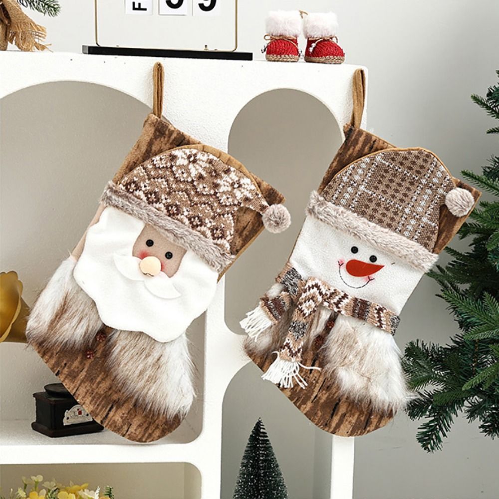 Cartoon Christmas Stockings Sa - Christmas Stocking Hanging recension och pris