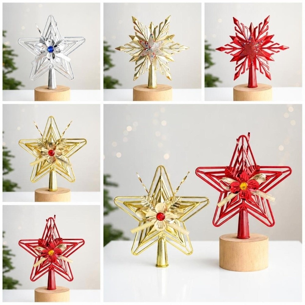 Festive Star Plastic Star Topp - Star Tree Topper recension och pris