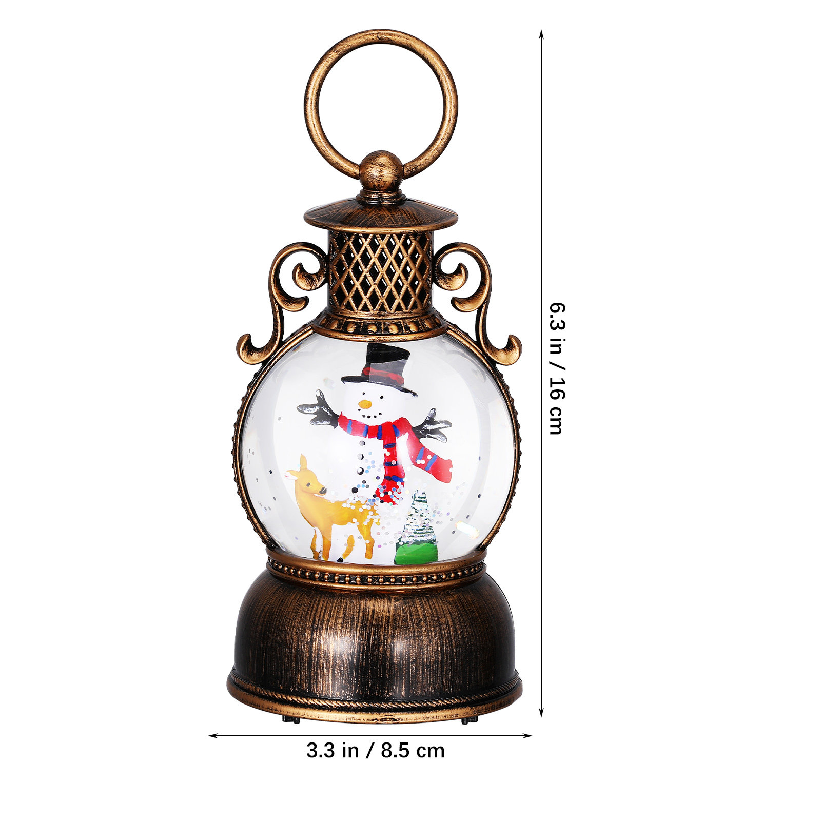 Christmas Music Box Light Up G - Snow Globe Musical recension och pris
