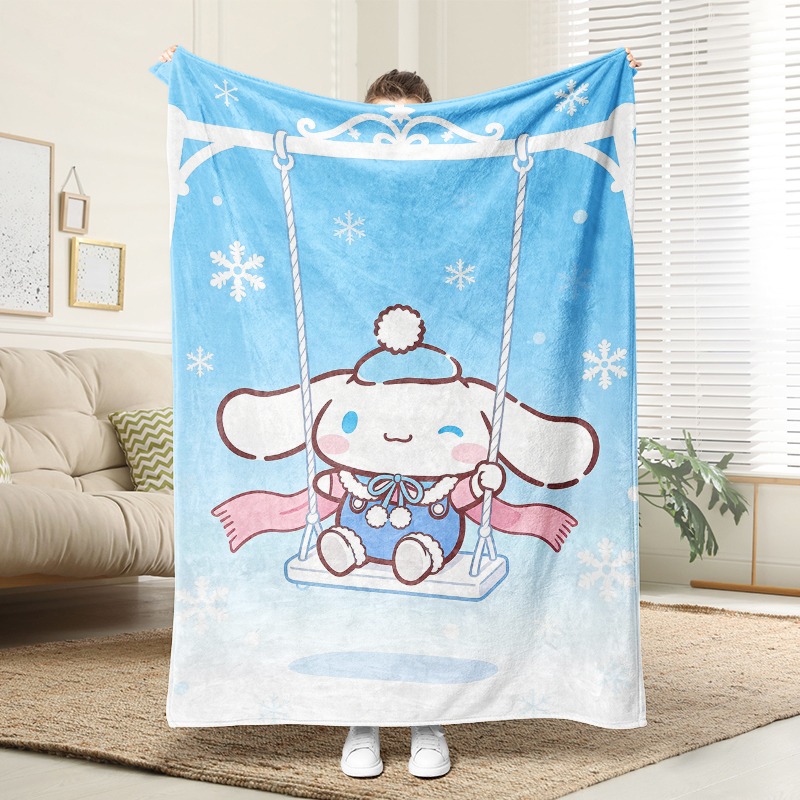 Sanrio Blanket Cinnamoroll Win - Christmas Throw Blanket recension och pris