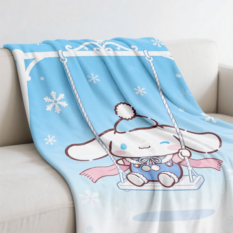 Sanrio Blanket Cinnamoroll Win - Christmas Throw Blanket recension och pris