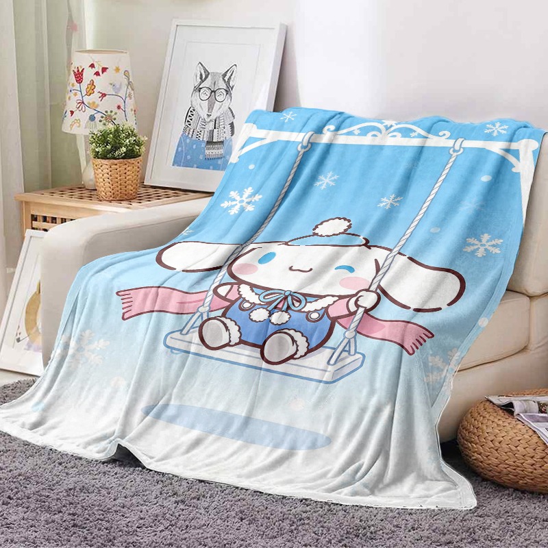 Sanrio Blanket Cinnamoroll Win - Christmas Throw Blanket recension och pris
