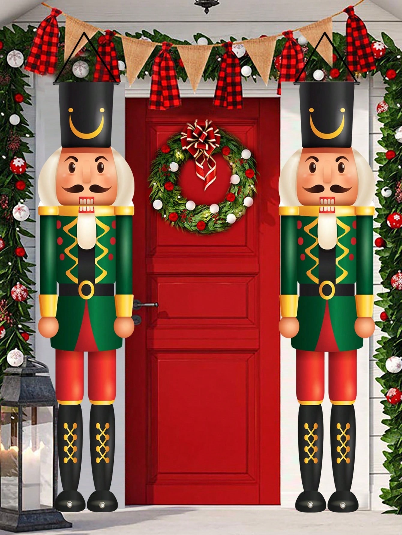 Christmas Porch Banner Nutcrac - Nutcracker Figurine recension och pris