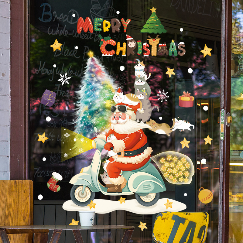 2026 Merry Christmas Window Gl - Snowflake Window Decal recension och pris