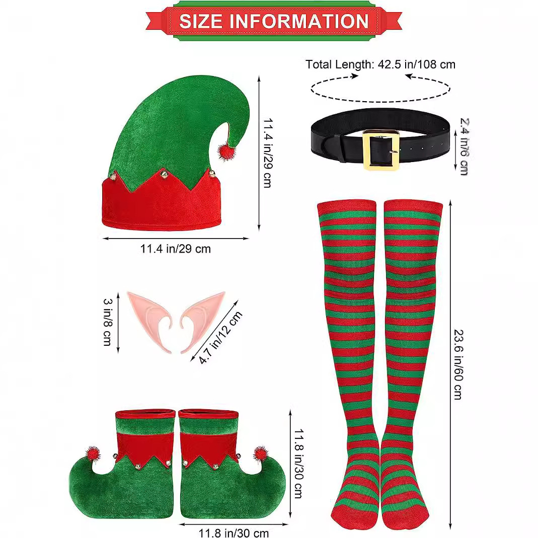 Adult Women Christmas Santa Cl - Elf Costume Christmas recension och pris