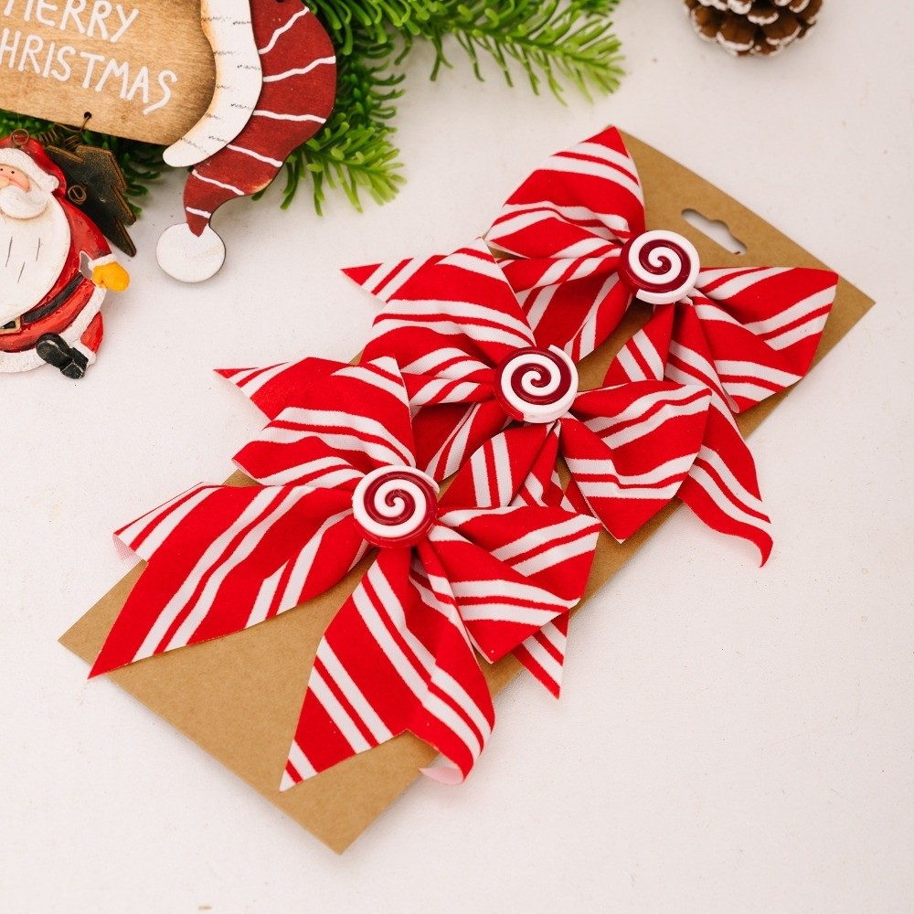 3PCS New Candy Stripe Christma - Christmas Throw Blanket recension och pris