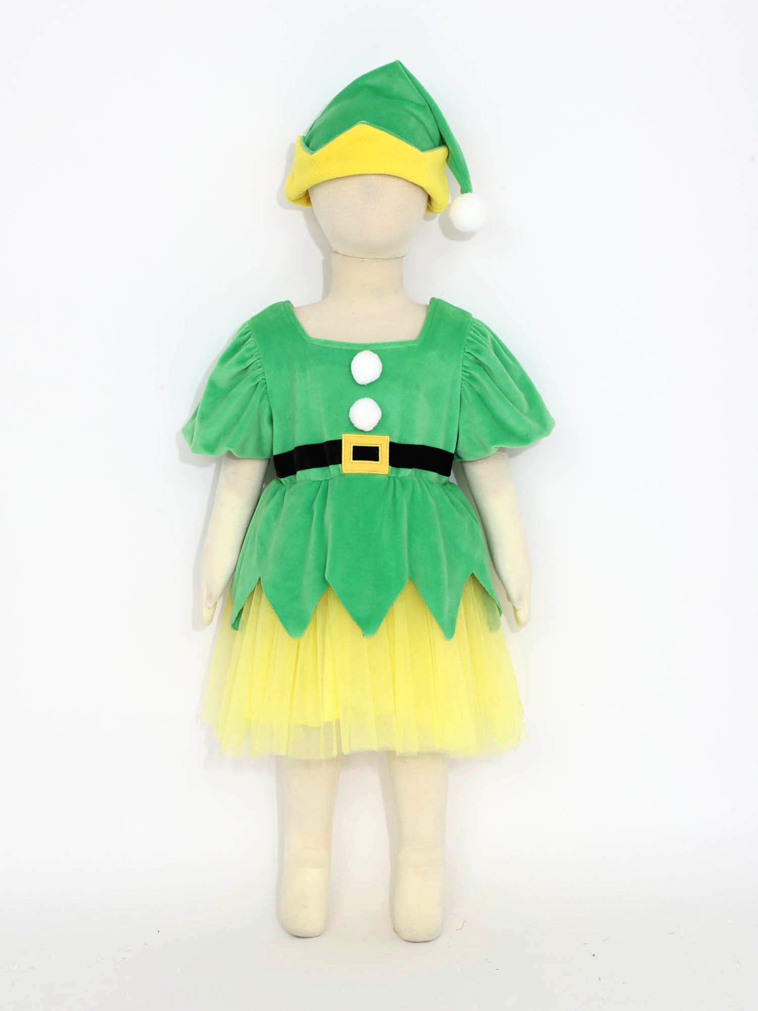 Girls Christmas Santa Helper F - Elf Costume Christmas recension och pris