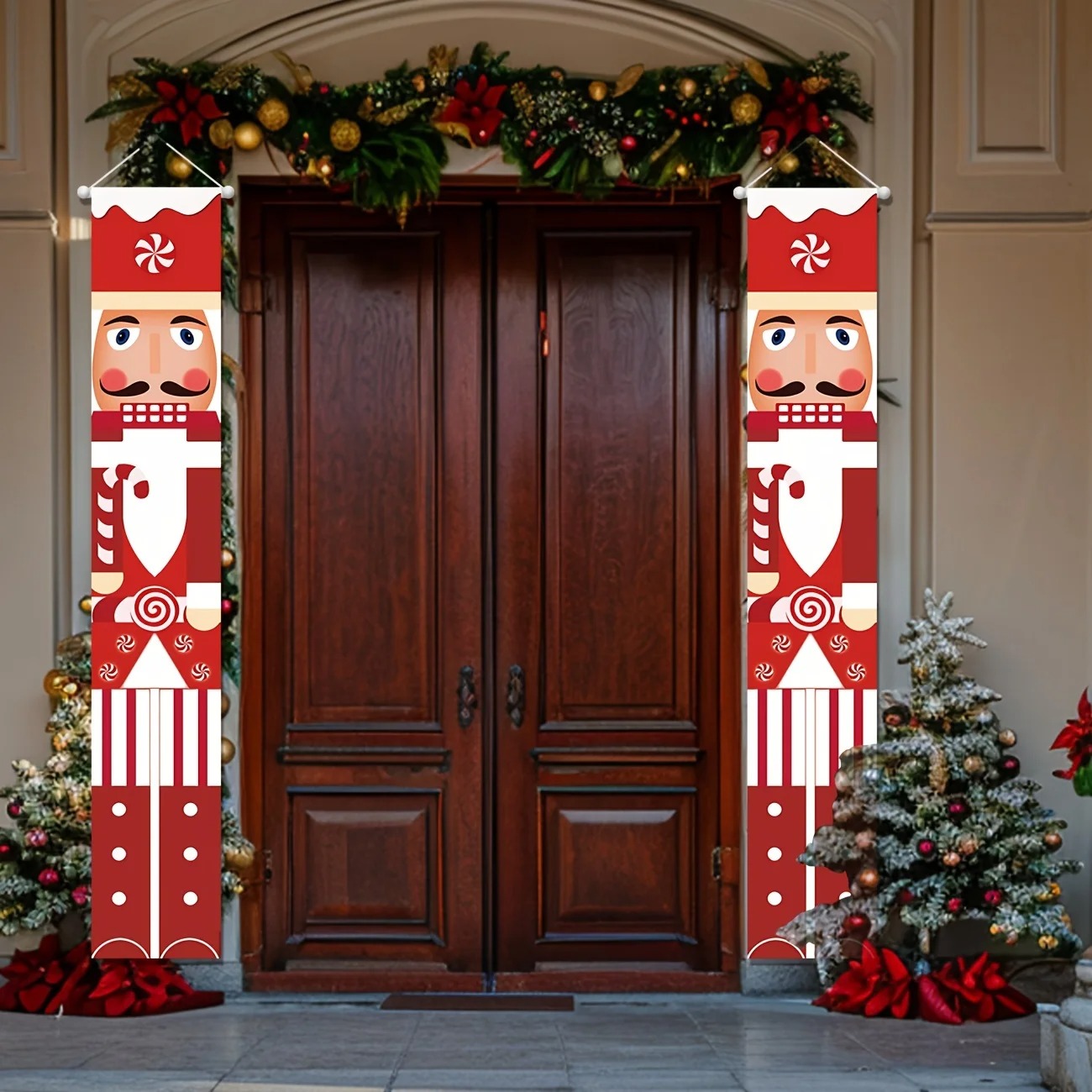Christmas Banner Set Nutcracke - Nutcracker Figurine recension och pris
