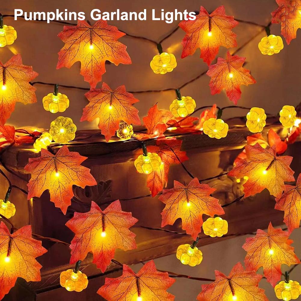 10 Leds Halloween Pumpkin Stri - Led Fairy String Lights recension och pris