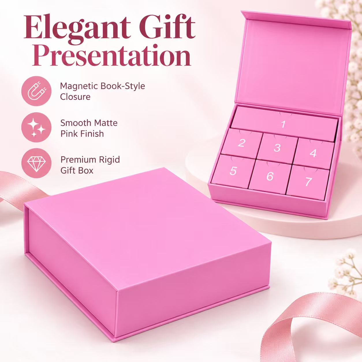 2026 Christmas Countdown Calen - Gift Box Wrap Set recension och pris